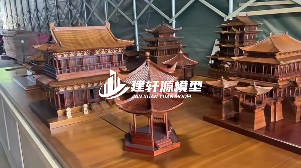 丽水古建模型制作